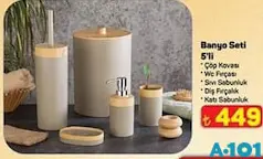 BANYO SETİ 5'Lİ fiyat ve kampanya bilgisi